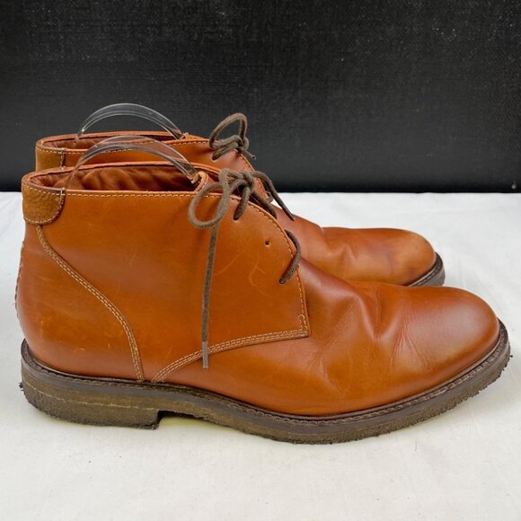 Johnston & Murphy Men\'s Brown Dress Shoes/Boots Sz 9M SKU 4459 main image 5